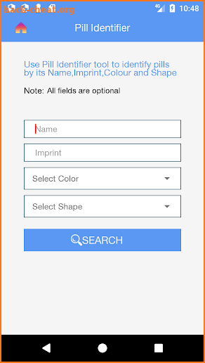 Pill Identifier Pro and Drug Info screenshot