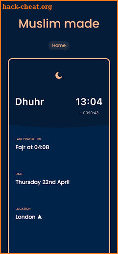 Pillars: Prayer Times & Qibla screenshot