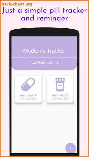 Pillbar - Medication reminder screenshot