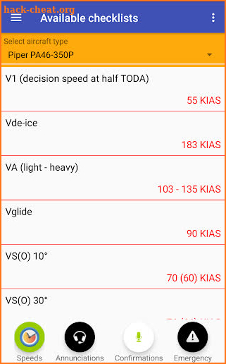 Pilot Checklists for General Aviation Aircraft screenshot