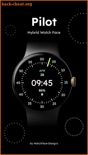 Pilot - Hybrid Watch Face screenshot