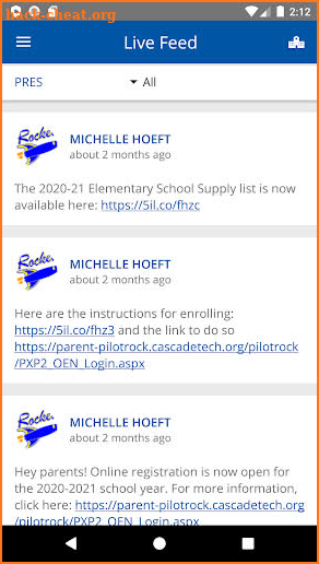 Pilot Rock School District screenshot