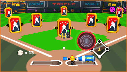 Pin baseball - Power slugger hitter pinball screenshot