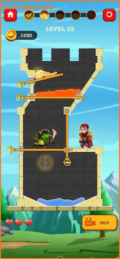 Pin Pull Rescue Puzzle Game screenshot