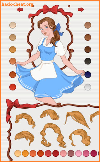 Pin-up Princess Dress up screenshot