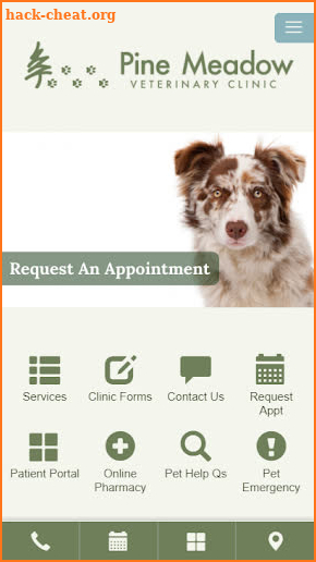 Pine Meadow Veterinary Clinic screenshot