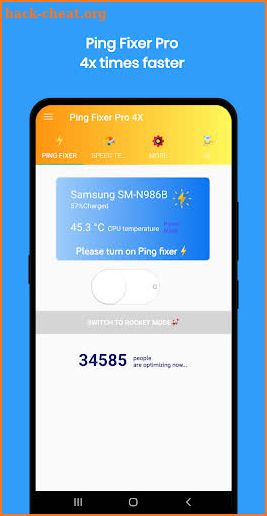 Ping fixer Pro : low  ping app screenshot