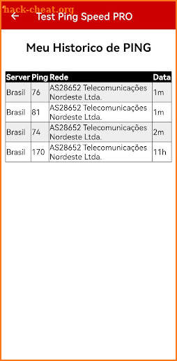 Ping Test Speed PRO screenshot