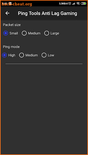 Ping Tools Anti Lag Gaming screenshot