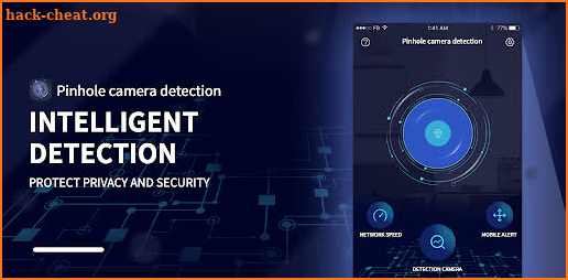Pinhole camera detection screenshot