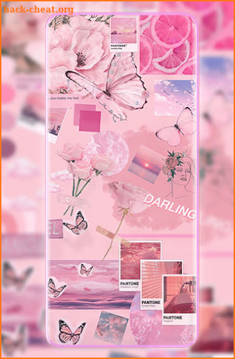 Pink Aesthetic Wallpaper screenshot