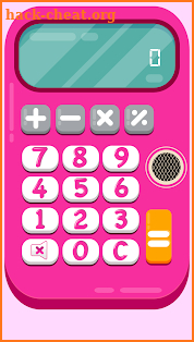 Pink Calculator screenshot