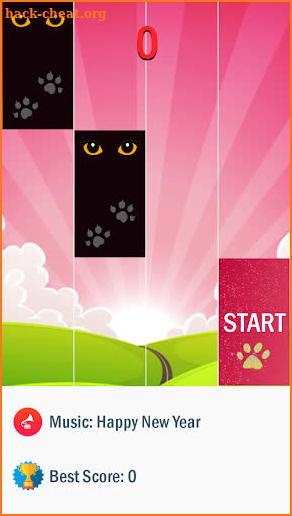 Pink Cat Piano 2 - Girly Piano Tiles screenshot