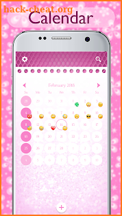 Pink Diary with Lock Password for Girls screenshot