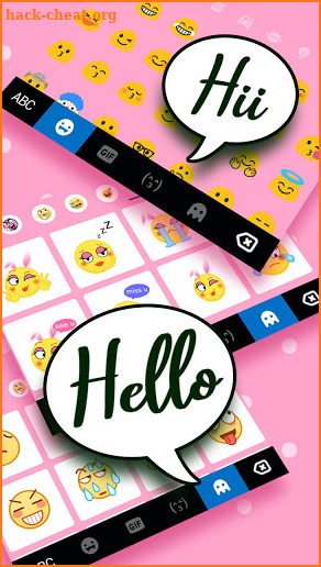 Pink Dot SMS Keyboard Background screenshot