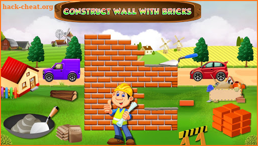 Pink House Construction: Home Builder Games screenshot