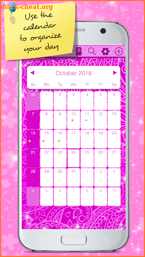 Pink Note Book screenshot