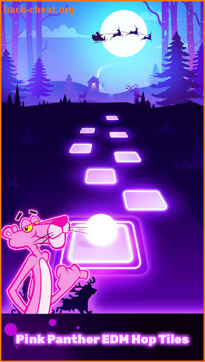 Pink Panther Hop Tiles Magic screenshot