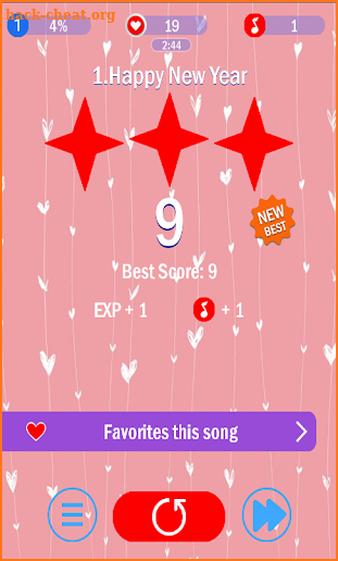 Pink Piano PeppaPig Tiles 2 screenshot