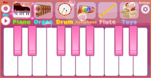 Pink Piano Pro screenshot