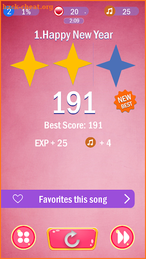 Pink Piano Tiles 19 - Music screenshot