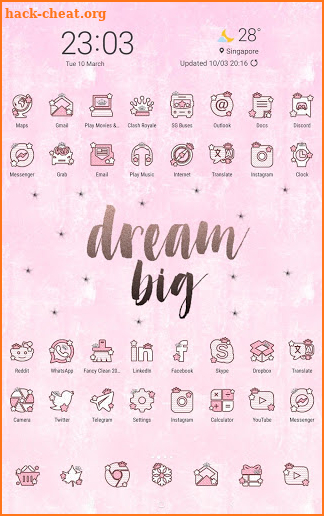 Pink Princess Icon Pack screenshot