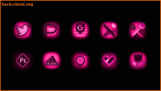 Pink Punk Icon Pack (Stealth series) screenshot