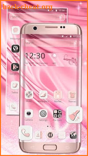 Pink Silk Deluxe Theme screenshot