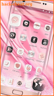 Pink Silk Deluxe Theme screenshot