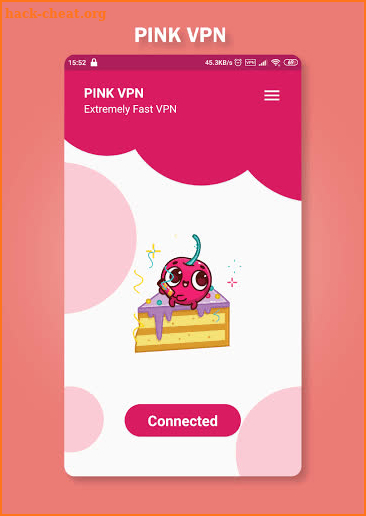 Pink VPN - Fast , Free , Secure , Unlimited VPN screenshot