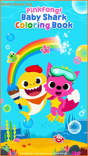 Pinkfong Baby Shark Coloring Book screenshot