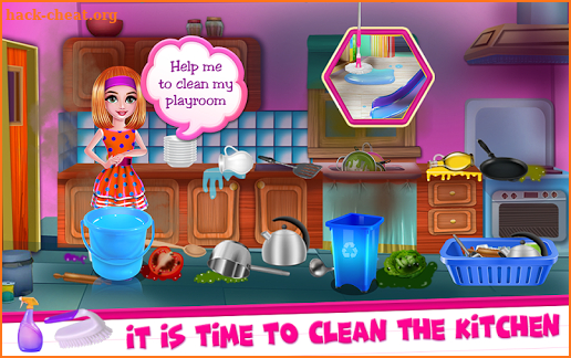 Pinky House Keeping Clean screenshot