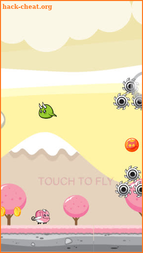 pinky monster : flappy Pinky Bird screenshot