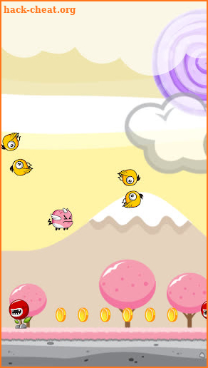 pinky monster : flappy Pinky Bird screenshot