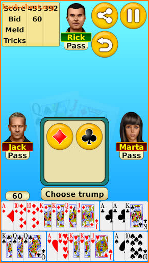 Pinochle screenshot