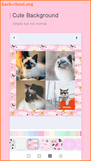 PINS : Funny Photo Grid Maker, Montage, Scrapbook screenshot