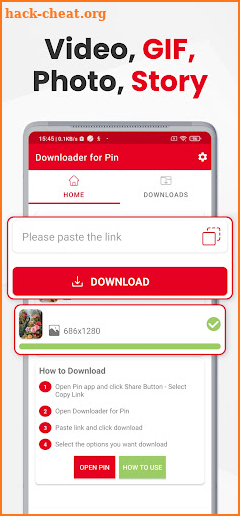 PinSave Video - GIF Downloader screenshot