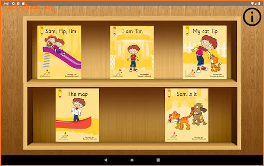 Pip and Tim decodable books Stage 1 screenshot