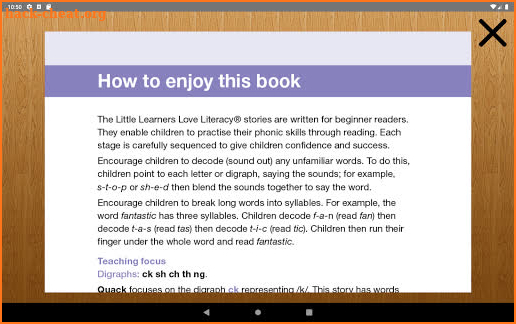 Pip and Tim decodable books Stage 6 screenshot