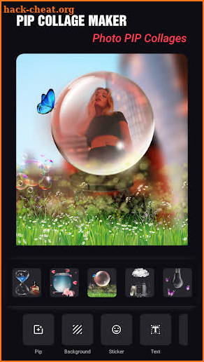 Pip collage maker -  3d collage, photo editor screenshot