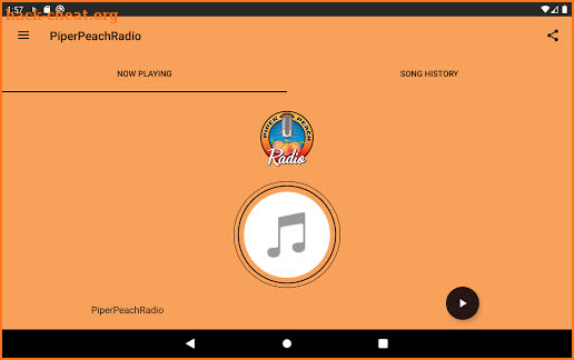 PIPER PEACH RADIO screenshot