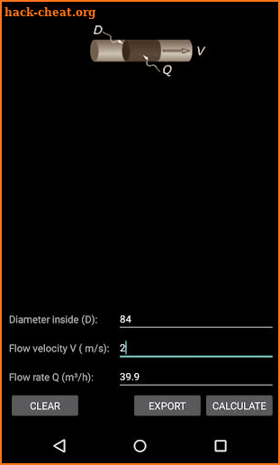 Piping Calculator pro screenshot