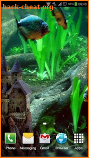 Piranha Aquarium 3D lwp screenshot