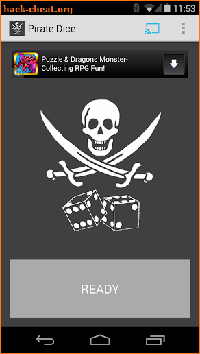 Pirate Dice for Chromecast screenshot