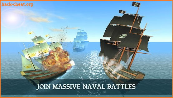 Pirate Ships Battle King 3D screenshot