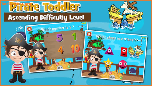 Pirate Toddler Kids Games Full screenshot