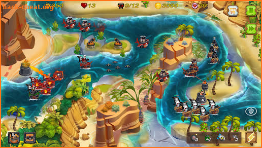 Pirate Treasure Defense - TD screenshot