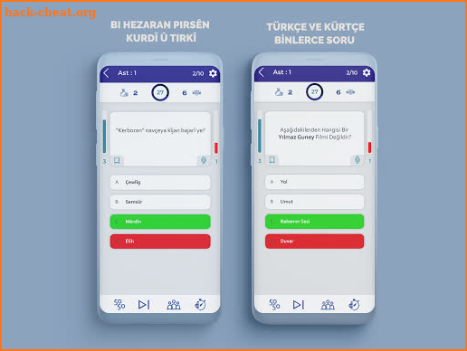 Pirs - Kurdish and Turkish Quiz screenshot