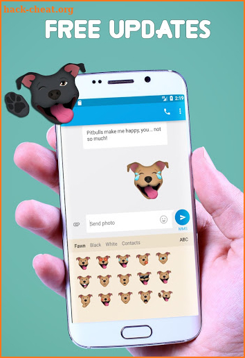 Pitbull & Bully Emojis + screenshot