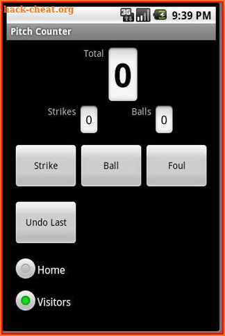 Pitch Counter screenshot